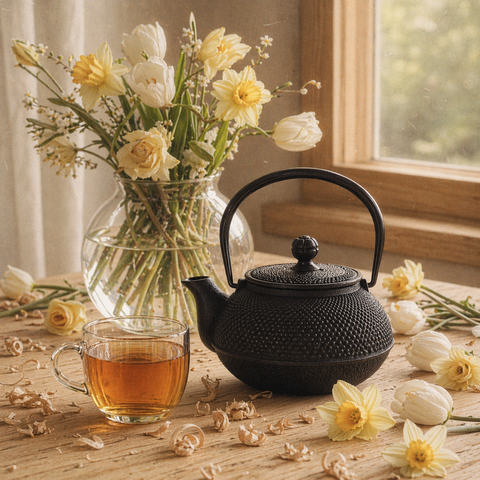 Théière Fonte Vintage