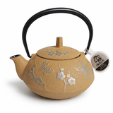 Théière en Fonte Japonaise Jaune