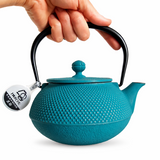Théière Fonte Japonaise Turquoise