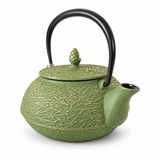 Théière en Fonte Verte <br> Iwachu Matsuba 600 ml