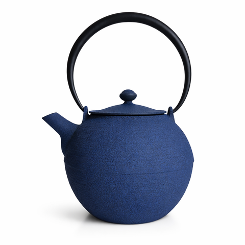 Théière en Fonte Japonaise Bleue