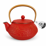 Théière Fonte Iwachu Rouge