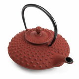 Théière en Fonte Japonaise Rouge