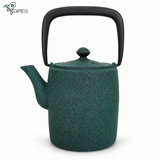 Théière en Fonte Verte du Japon <br> Wazuqu Wabi 600ml