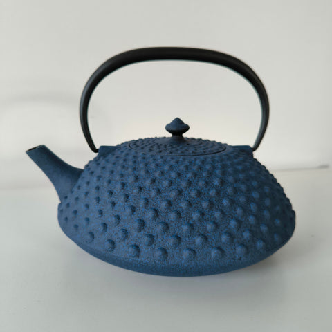 Théière Asagao bleue 900 ml + coffret de thés japonais Théière Asagao bleue 900 ml + coffret de thés japonais