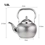 Théière en Inox <br> Avec Filtre Inox 1.2/1.5/2L