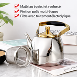 Théière Inox avec filtre <br> 1L/1.5L/2L