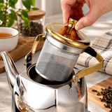 Théière Inox avec filtre <br> 1L/1.5L/2L
