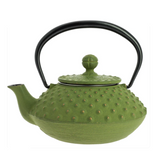 theiere en fonte japonaise verte