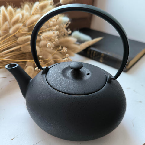 Théière Japonaise en Fonte Émaillée <br> Wazuqu Fuku 550ml