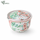 Théière Japonaise en Porcelaine Blanche