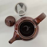 Théière Japonaise et Tasses Assorties <br> Rouge ou Vert 550ml