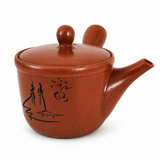 Théière Japonaise Argile Rouge