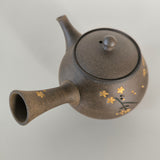 Théière Japonaise à Fleurs <br> Tokoname 270ml