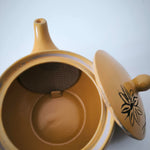 Théière Japonaise Jaune <br> Tokoname 190ml