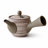 Théière Japonaise Rose et Blanche <br> Tokoname 310ml