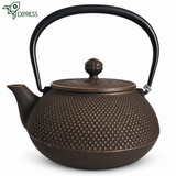 Théière japonaise traditionnelle en fonte