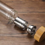 Théière Nomade en Verre <br> Double Paroi 450ml