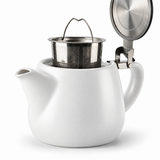 Théière Moderne en Porcelaine <br> avec filtre inox 540 ml