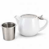 Théière Moderne en Porcelaine <br> avec filtre inox 540 ml