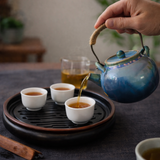 Théière Porcelaine Bleue