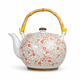 Théière Porcelaine Fleurs