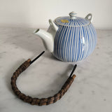 Théière en Porcelaine Japonaise <br> Anse Rotin 500ml