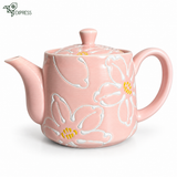 Théière Porcelaine Rose