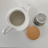 Théière en Porcelaine <br> Design Scandinave 1L