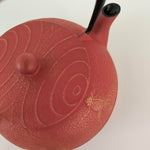 Théière Rouge en Fonte <br> Iwachu Kingyo 1.2L