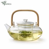 Théière Scandinave en Verre avec Infuseur