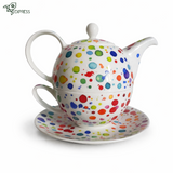 Théière Solitaire à Pois