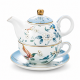 Théière en Porcelaine Anglaise <br> et Tasse 440-900ml