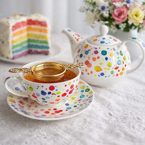 Théière Solitaire Porcelaine Anglaise