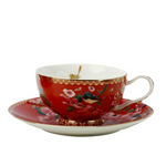 Tasse en Porcelaine Rouge