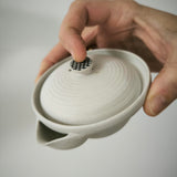 Théière Artisanale Style Japonais <br> Porcelaine 80ml