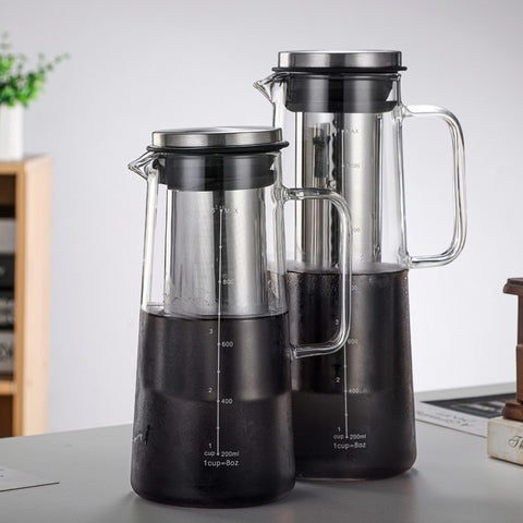 Théière Infusion à Froid <br> Verre 1L-1,4L