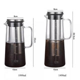 Théière Infusion à Froid <br> Verre 1L-1,4L