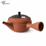 Théière Tokoname Kyusu Rouge et Noir
