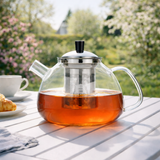 Théière en Verre avec Infuseur Inox <br> 1,5L