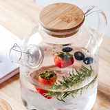 Théière en Verre <br> Pour Fleur de Thé 1L-1.8L