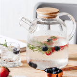 Théière en Verre <br> Pour Fleur de Thé 1L-1.8L