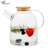 Théière Verre pour Fleur de Thé