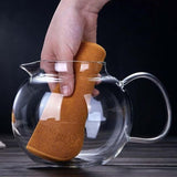 Théière en Verre et Inox <br> 0.85-1.3L-1.7L