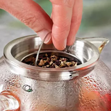 Théière en Verre et Inox <br> 0.85-1.3L-1.7L