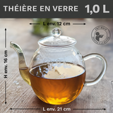 Théière en Verre 1 litre