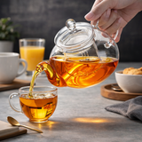 Théière en Verre Filtre Verre