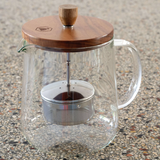 Théière en Verre avec Infuseur Inox