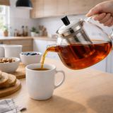 Théière en Verre avec Infuseur Inox <br> 1,5L