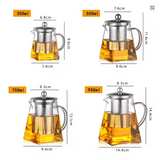 Théière Carrée en Verre <br> 350-950ml